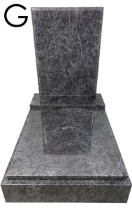 Urnový hrob-pomník Bahama Blue G