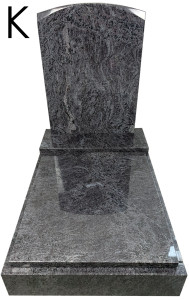 Urnový hrob-pomník Bahama Blue K